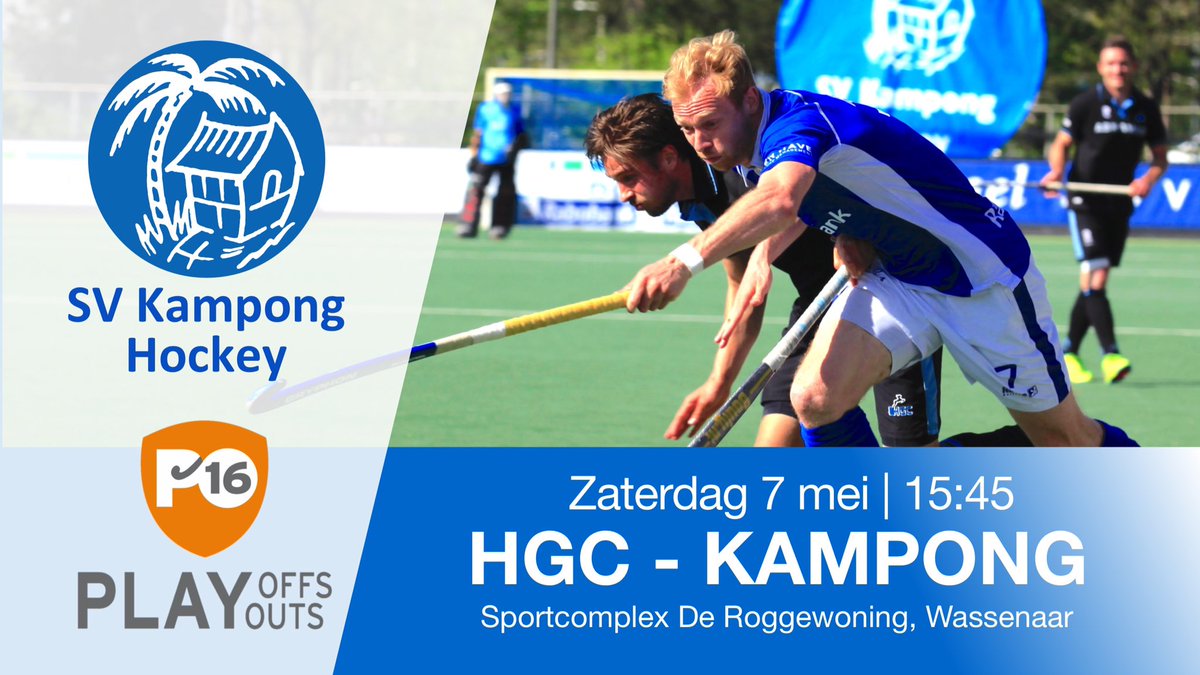 MATCHDAY!!! 🔥🔥💥🌞#HGCKAM #PO2016 #EHL #Wassenaar 15:45 KAMPONG, LET'S GO! 💙💪👏📢 #ForzaKampong #blauwhart <a href="/BWA_Kampong/">Blue White Army</a>