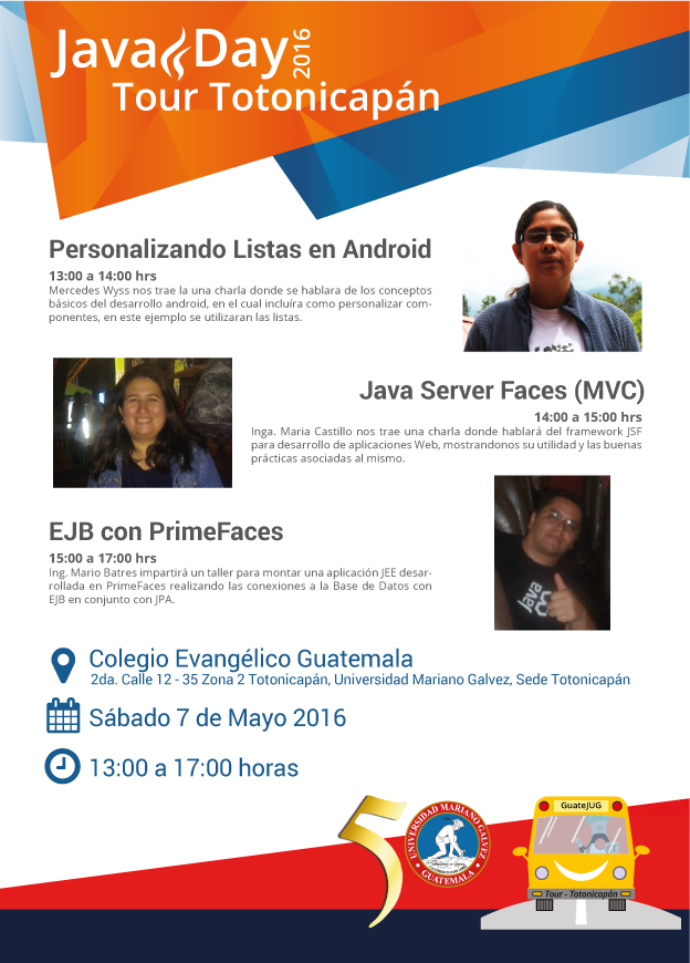 itrjwyss's tweet image. Mañana nos vamos junto a @guatejug rumbo a Totonicapán al #JavaDayTour #Guatemala #aKnowledgeJourney