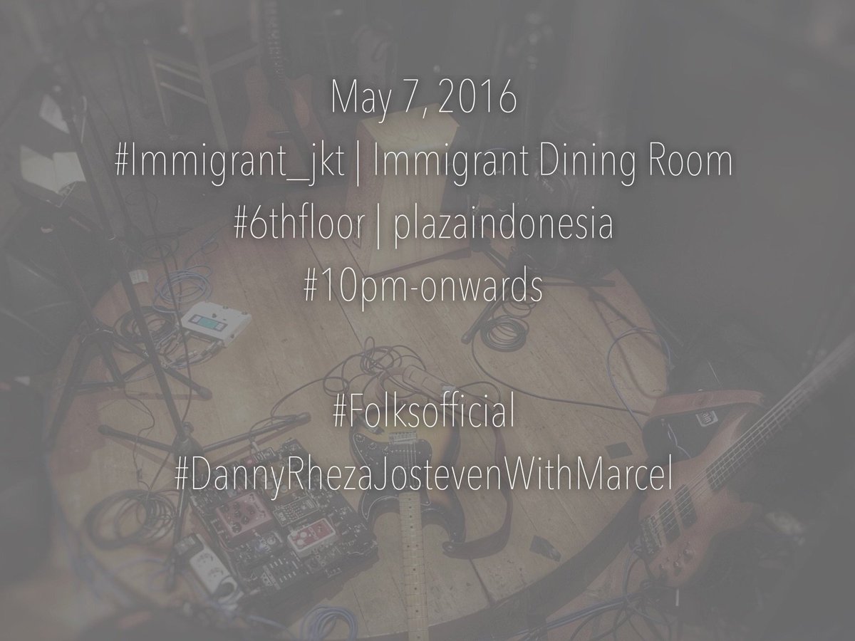 Mari bermalam mingguan <a href="/IMMIGRANT_jkt/">IMMIGRANT JAKARTA</a>  
sampai bertemu Folks!