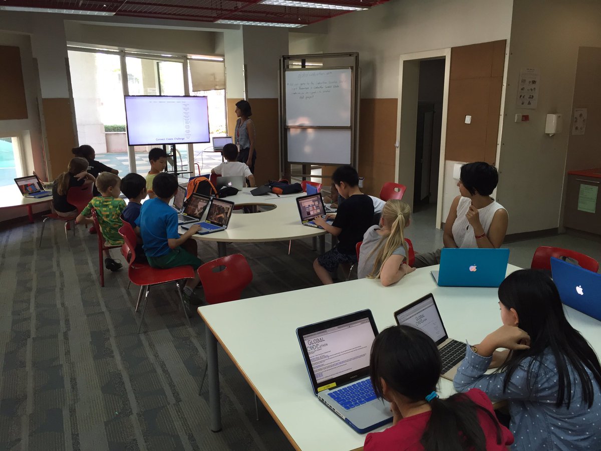 AdamSchemb's tweet image. #globalcodeathon Beijing City International School are GO!