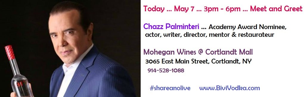 karynpalminteri's tweet photo. @chazzpalminteri @BiviVodka ~ TODAY ... 3pm ... #Mohegan  #Westchester #Cortlandt https://t.co/RAkaRHpQ5J