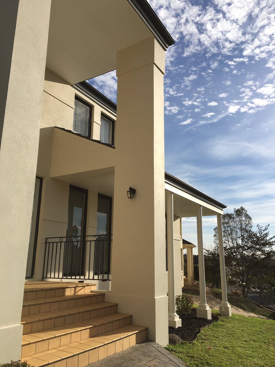 MJHpainting's tweet image. Doncaster East Render Repaint #painting #mjharris #repaint #render #colour #tradesmen #melbourne #doncaster