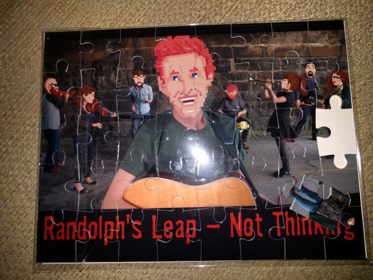 randolphsleap's tweet image. We are releasing it on Friday as a limited edition jigsaw! #NotThinking