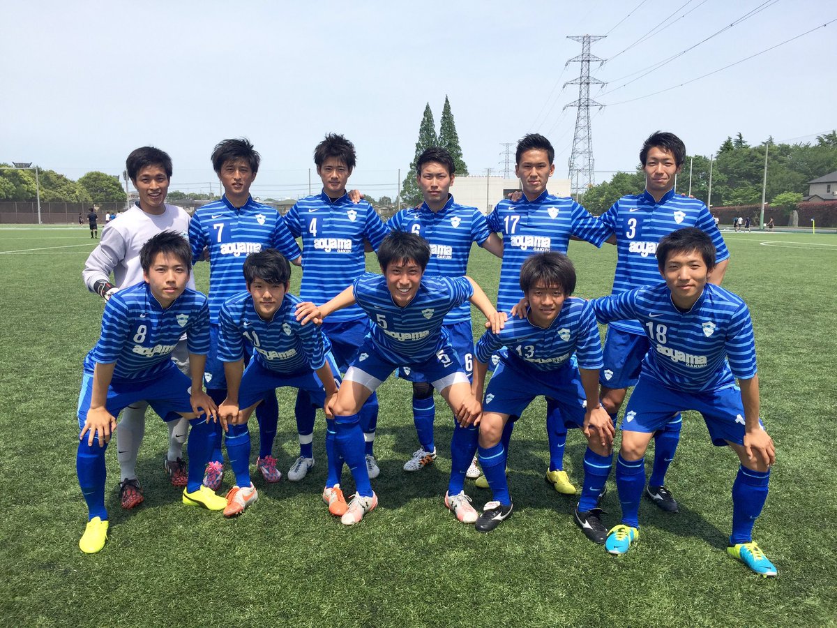 青山学院大学体育会サッカー部 Iリーグ ネクスト 第1節vs帝京大学 1 3 スタメン 鈴木茂 梅津 井土 松岡 望月 藤田 河村 佐藤大 高橋怜 小田川 中村仁 リザーブ 藤原 水野 長島 金野 赤石 川村 木村巧 得点者 中村仁 T Co