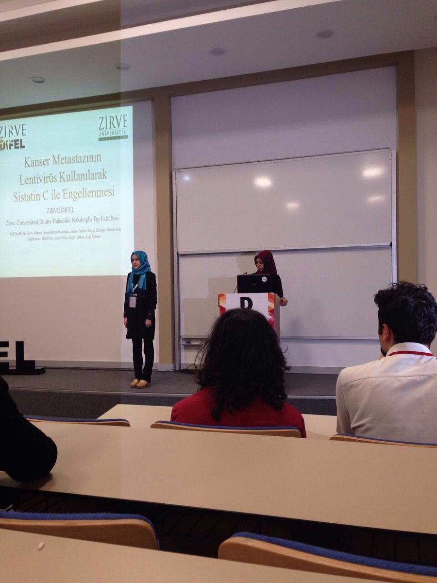 @difel2016 @ZirveUniversite difel takımımız kanser metastazi ileilgili proje sunumunu başarı iletamamladı <a href="/Tanernak/">Taner Nakiboglu</a>