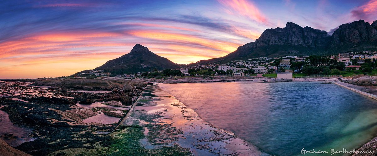 Camps Bay sunrise. #CapeTown #Nikon