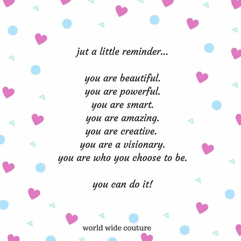 We wish you a very happy Saturday! 💐 #worldwidecouture #fashion #motivation #powerful #women