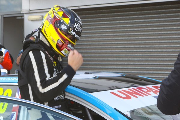 NurishmentActiv's tweet image. We’re too excited to see @TomIngram80 @thruxtonracing! Same again this weekend? ;) #PodiumWin #BTCC #TeamNurishment