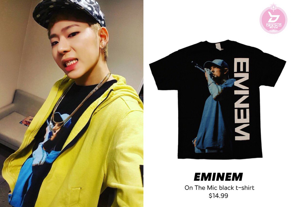 Block B Style Zico Instagram Eminem On The Mic Black T Shirt 14 99 Blockb 블락비 지코 Zico ジコ Block B Style Zico Instagram Eminem On The Mic Black T Shirt 14 99 Blockb 블락비 지코 Zico ジコ