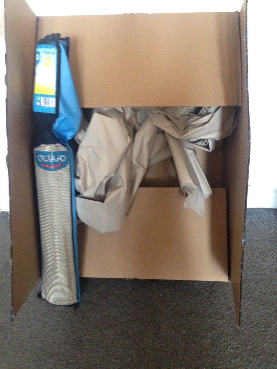 Hayley05's tweet photo. @AmazonUK once again another example of excessive packaging. Is this really necessary? #thinkoftheenvironment https://t.co/BetGfz2xIH