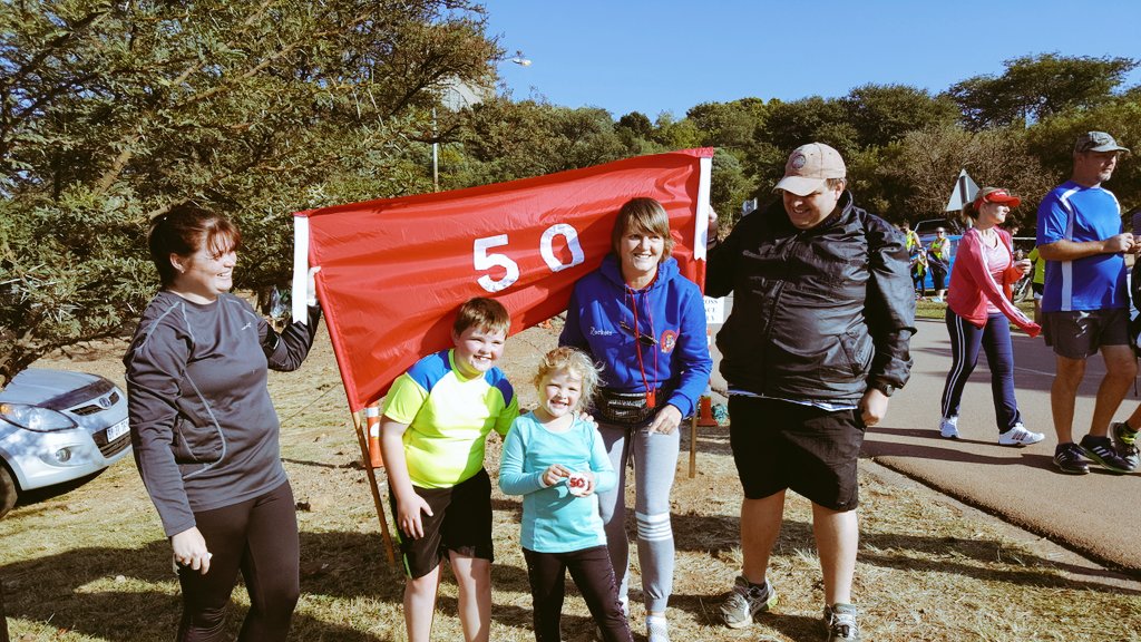 VMparkrun's tweet photo. 6 year old HANTE de Vries with grandma Etnah, a marathon runner feeling excited for her grandchild's achievement . https://t.co/S7zFidNnzc