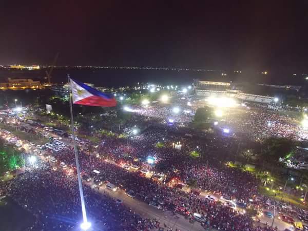 kimmyoooow's tweet photo. Tell me kung di pa mananalo to? Please don't cheat! #DuterteTillTheEnd #Duterte Duterte Grand Rally https://t.co/hsw4nhj3y5
