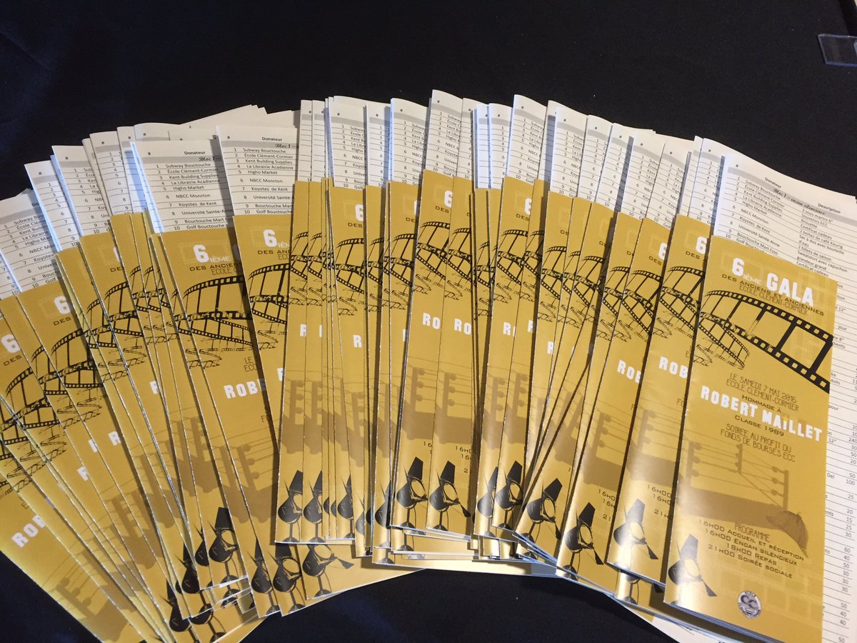 Félicitations Robert Maillet, récipiendaire du prix Père Clément Cormier qui lui sera remis ce soir, 6e gala