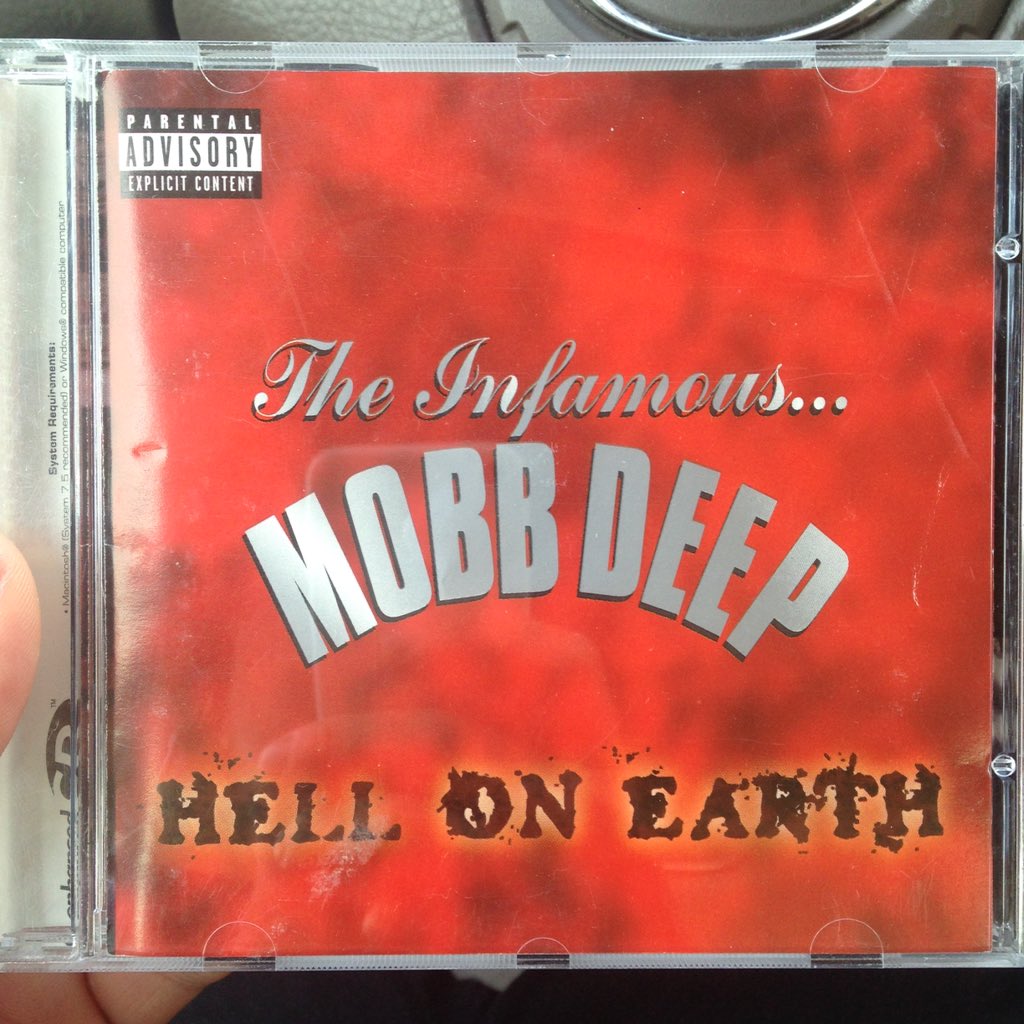 CrateDiggaUSM's tweet photo. Today's music #mobbdeep #hellonearth #enhancedcd https://t.co/0vsWhuy0P9