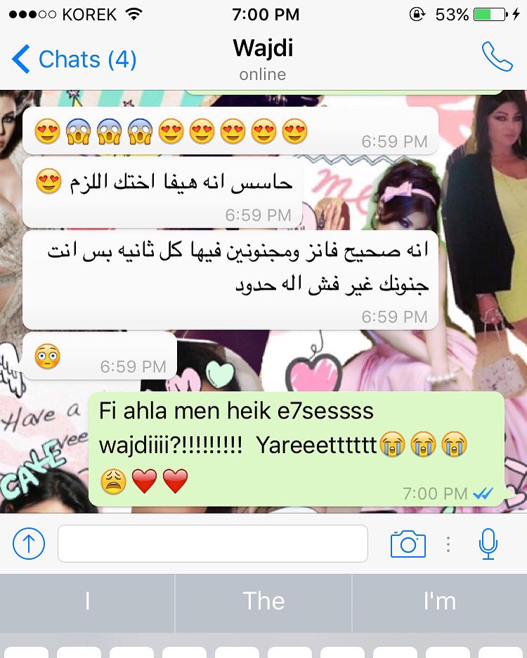 ZahraHw's tweet photo. احلى احساس وصلني..💕💭
She's my unbiological sister.. Break her heart, I'll break your face!!! 😌🙌🏻  #idol @HaifaWehbe https://t.co/Nlwpsa9l0n