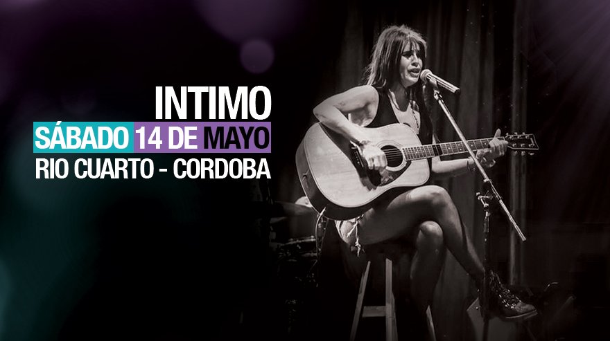 FabianaCantilo's tweet photo. PRÓXIMO SABADO 14 DE MAYO
en vivo en Rio Cuarto - Cordoba!
En el Opus Teatro con un show acústico e íntimo. https://t.co/mnJcbb6QlE