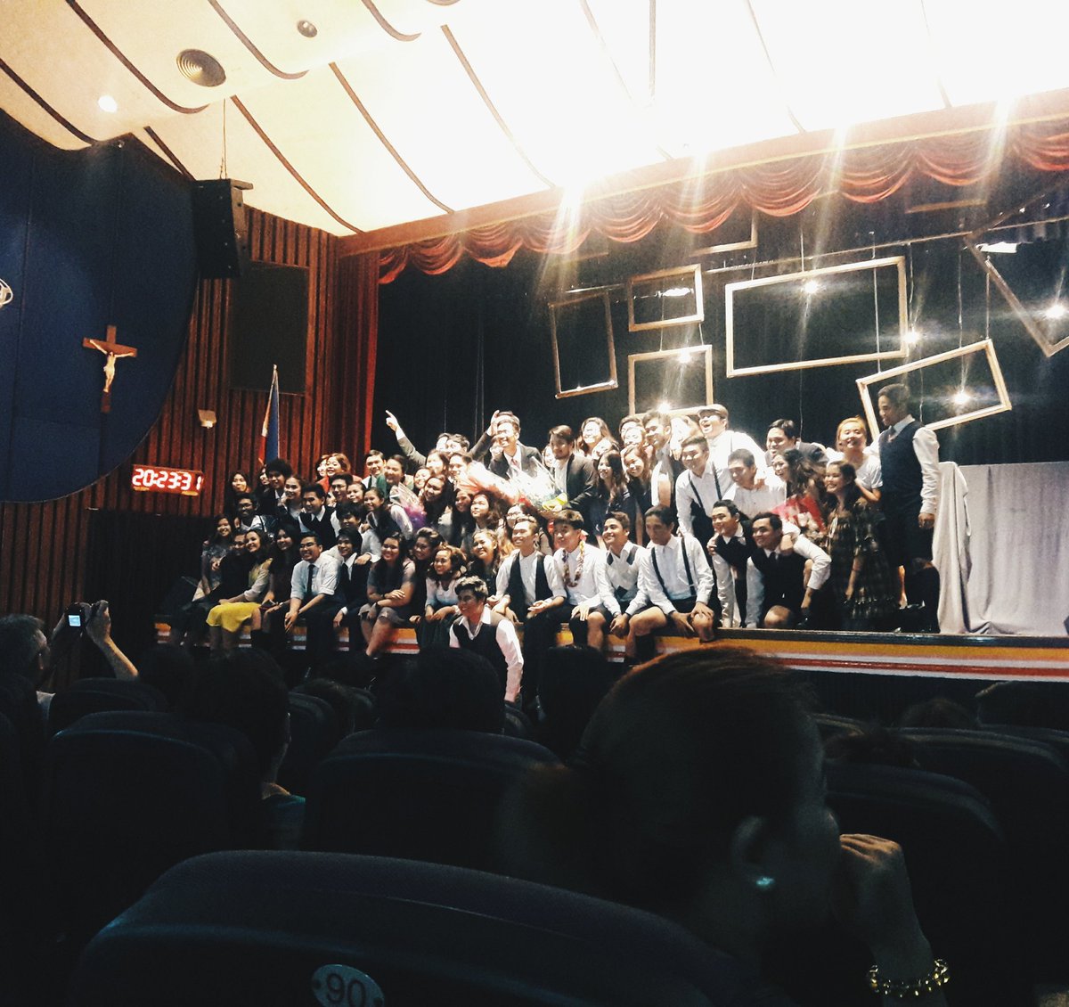 salverachelle's tweet image. Great production from #USTMediartrix 😀👏👏 #SpringAwakeningMDX #LastDayofSpring