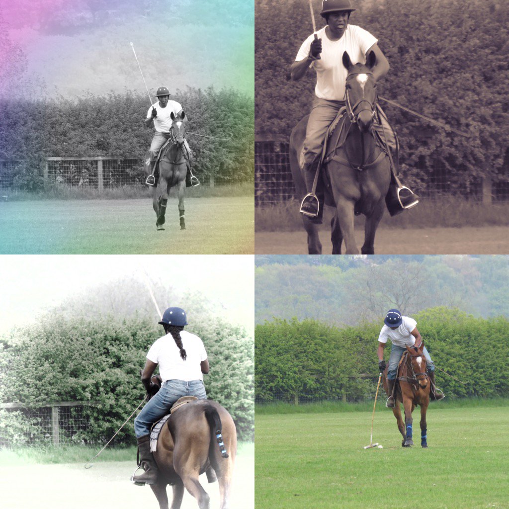 Don stick&amp;balling with Everest💙 #polo life #polofun #jfpoloacademy