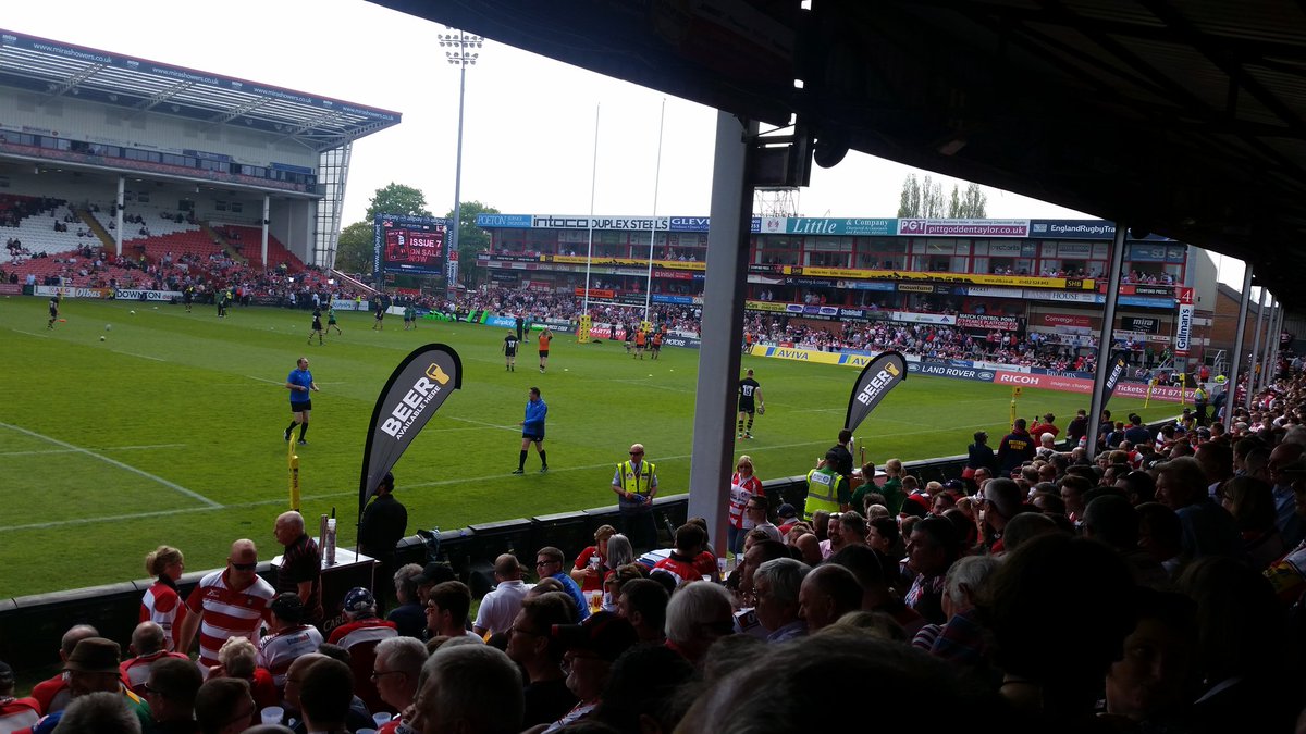 Undercover in the shed - think I've got away with it. Come on you <a href="/SaintsRugby/">Northampton Saints 😇</a>