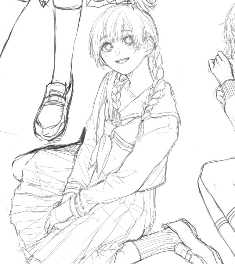キャスで描いてたタグ絵1 