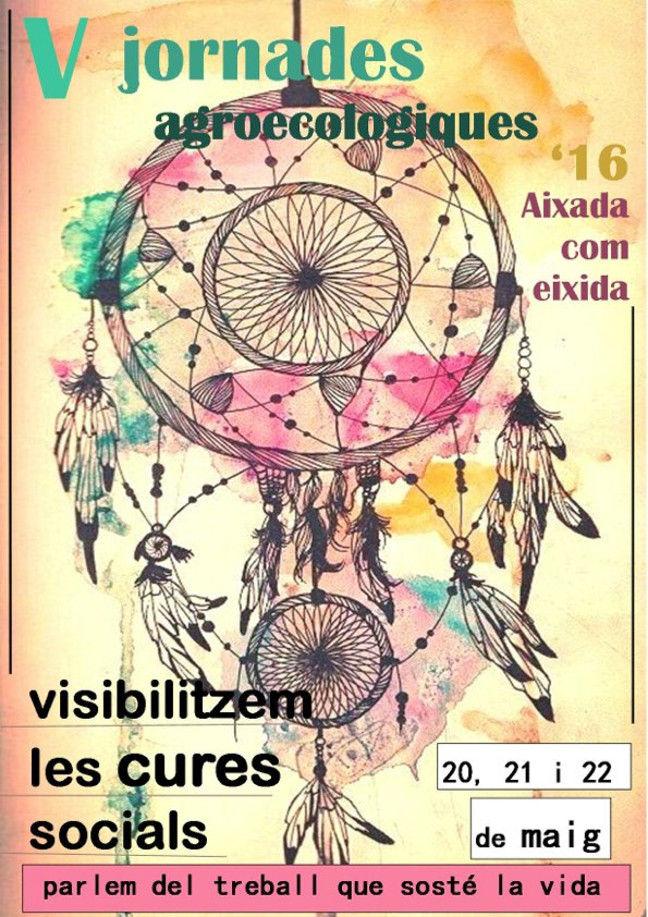 PlataformaSbAPV's tweet photo. L´aixada com eixida presenta les V Jornades Agroecologiques, enguany dedicades a les Cures Socials. Alla ens veiem! https://t.co/NRfTu8hwSQ