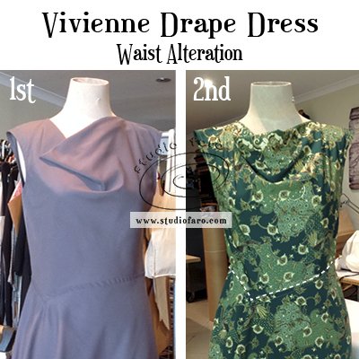 studiofaro's tweet photo. I've a #FirstSample post for you today. It's The Vivienne Drape Dress with some alterations. https://t.co/4m3oZQkybN https://t.co/TtJ8w2aadt