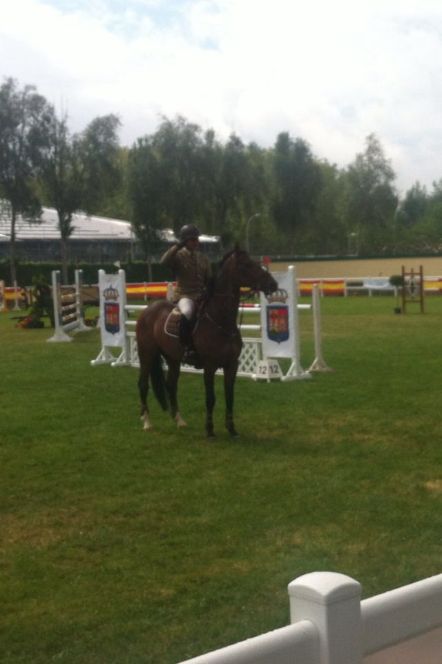 Defensagob's tweet photo. Campeonato Nacional de Equitación que se está celebrando en el Club Deportivo Militar La Hípica de Logroño #Deportes https://t.co/QU5gezYsMG