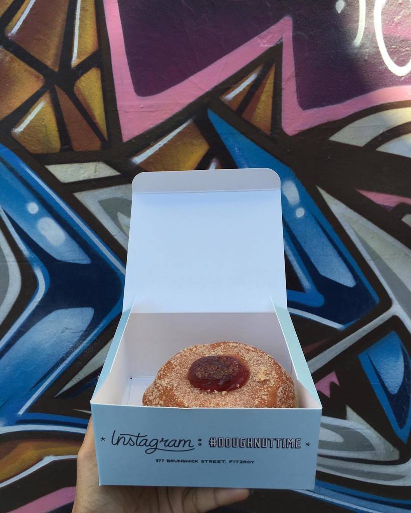 BrujaMaracc's tweet photo. It's Doughnut time..!! #doughnuttime #brunswick #street #graffiti #fitroy #doughnut #jam by munchu_90009 https://t.co/P0FSWlk5Or