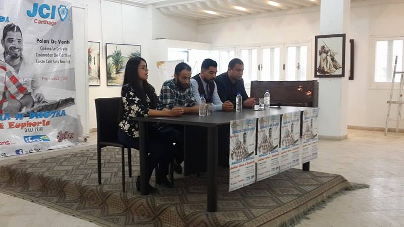 JciCarthage's tweet photo. Notre conférence de presse qui se passe maintenant à la municipalité de Carthage en présence de @dalytrikifr https://t.co/xGenF9YWYF