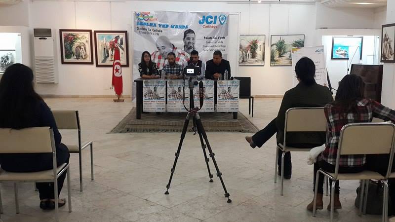 JciCarthage's tweet photo. Notre conférence de presse qui se passe maintenant à la municipalité de Carthage en présence de @dalytrikifr https://t.co/xGenF9YWYF