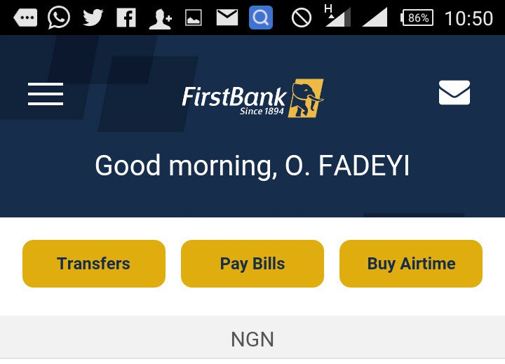 fadeyiolayinka's tweet photo. @FirstBankngr The #FirstMobileApp is unarguably the best customer friendly App  #ActivateFirstMobile https://t.co/jRHfKjvspD