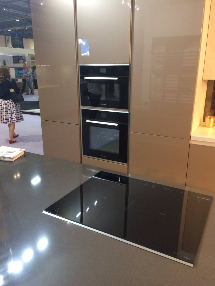 Rot Punkt stand featuring De Dietrich appliances at the Grand Designs show, Excell London