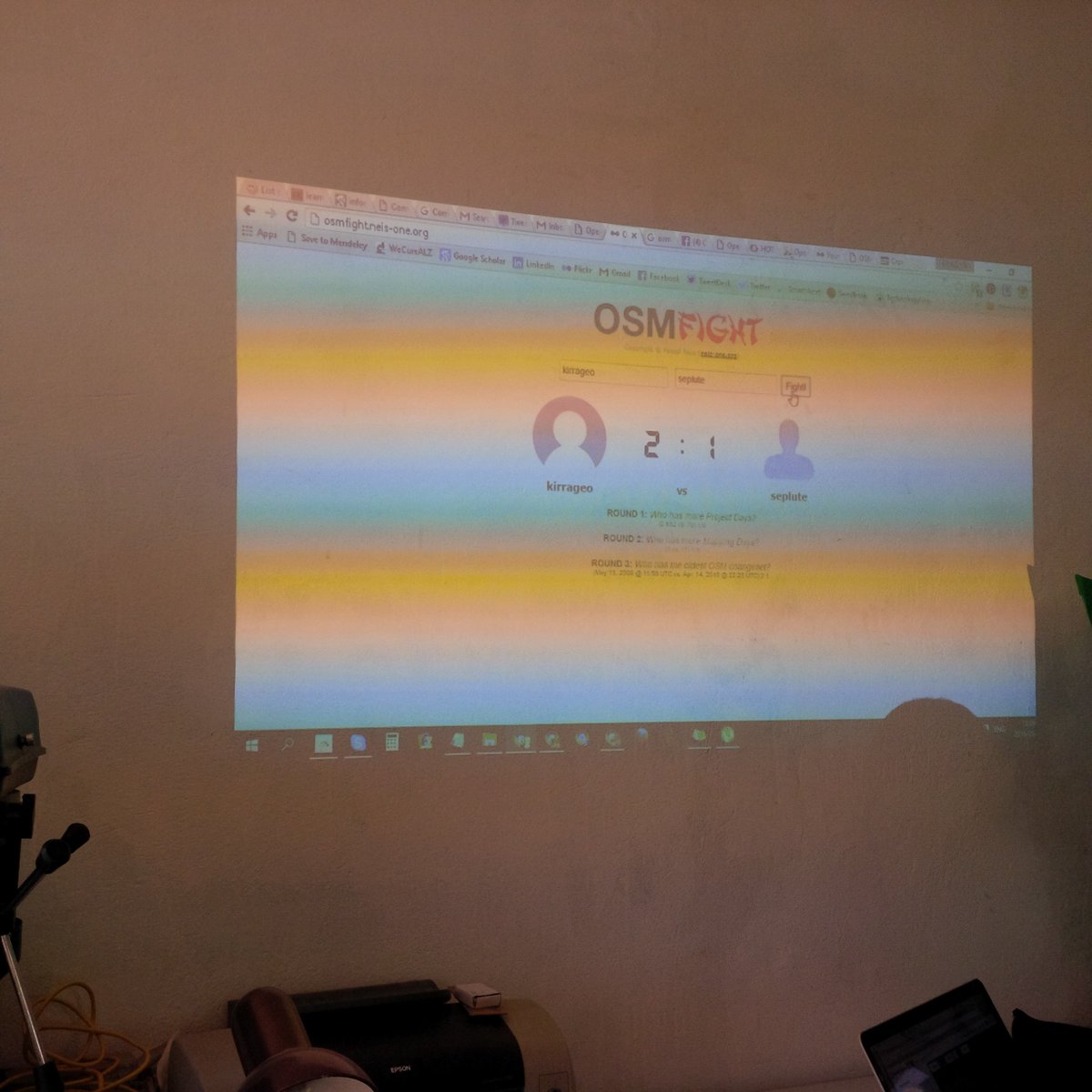 Seplute's tweet photo. Mappers at Buni, @TunapandaOrg and UCL, are you using #OSMfight?! :P @jachapman82 @mhaklay @markiliffe https://t.co/dL3uydFyiY