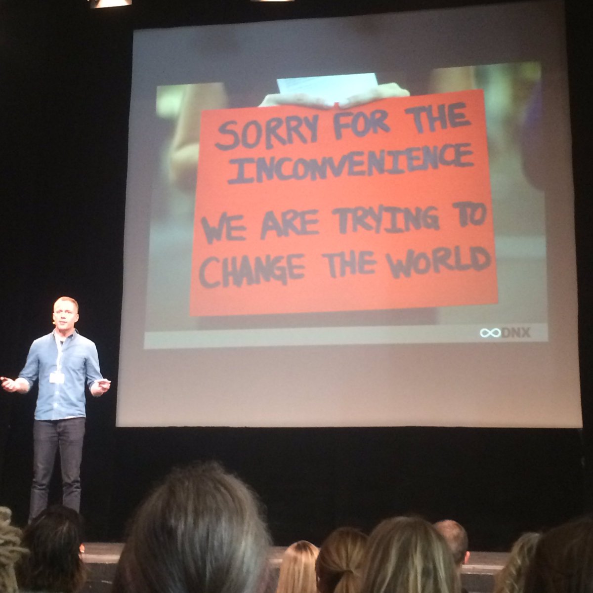 Oh yes 😉 Ready to change the world w/ <a href="/tim_earthcity/">EARTHCITY</a> at <a href="/dnxglobal/">DNX</a> in #Berlin!#timeisnow