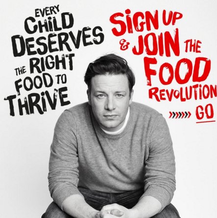 BIG thanks <a href="/SaturdayKitchen/">SaturdayKitchen</a> for helping us kick off the #FoodRevolution! jamiesfoodrevolution.org #saturdaykitchen