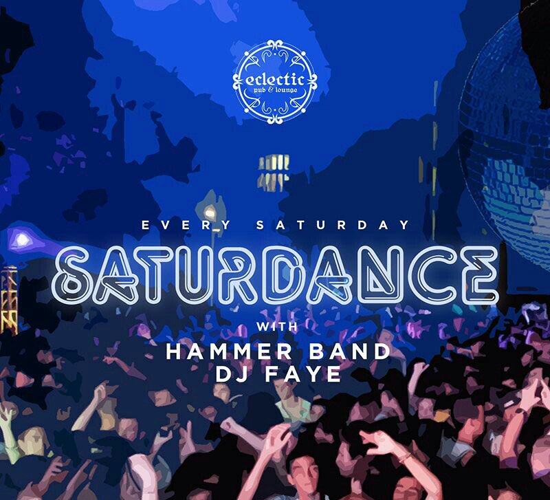 Tonight <a href="/Eclecticpub_sby/">#ECLECTICISM</a>
with DJ Faye &amp; Hammer Band