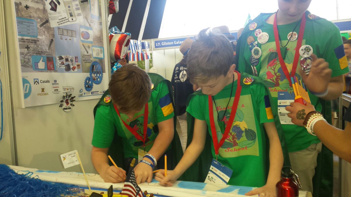 Thanks Newton's!!! #FLLOEC16 #morethanrobots