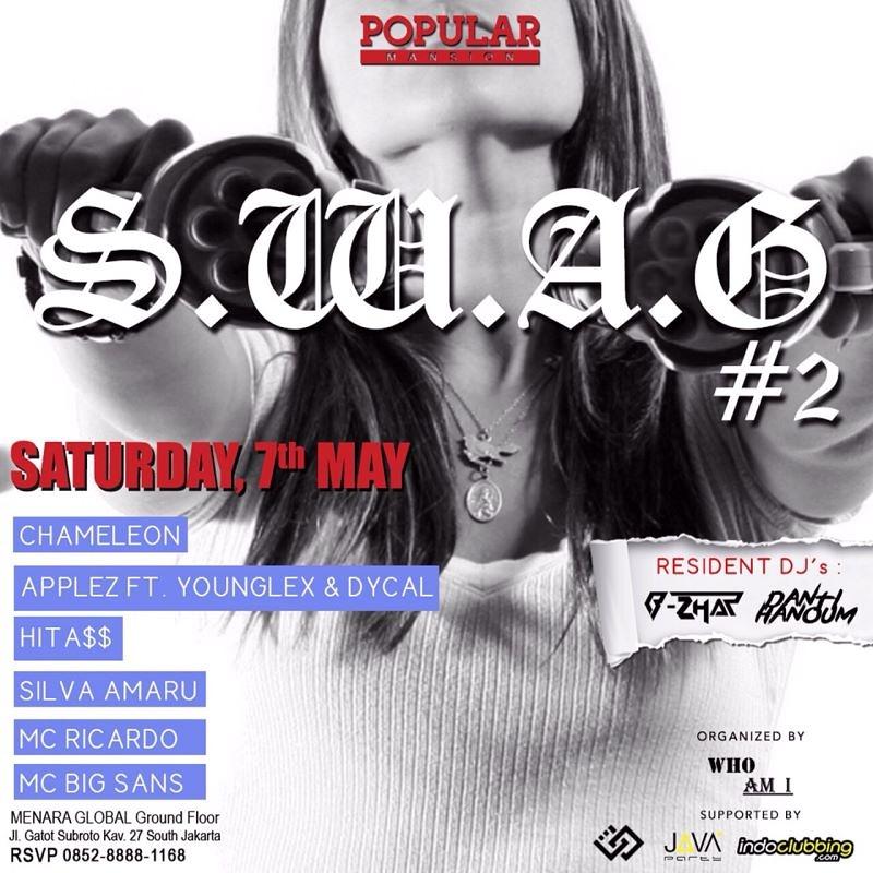 CLIQUEprod_'s tweet photo. MC RICARDO @RicardoSAMRUS will perfom tonight on S.W.A.G #2 at @POPULARjkt . Whoop ! Whoop ! https://t.co/rQ0Nymonx7