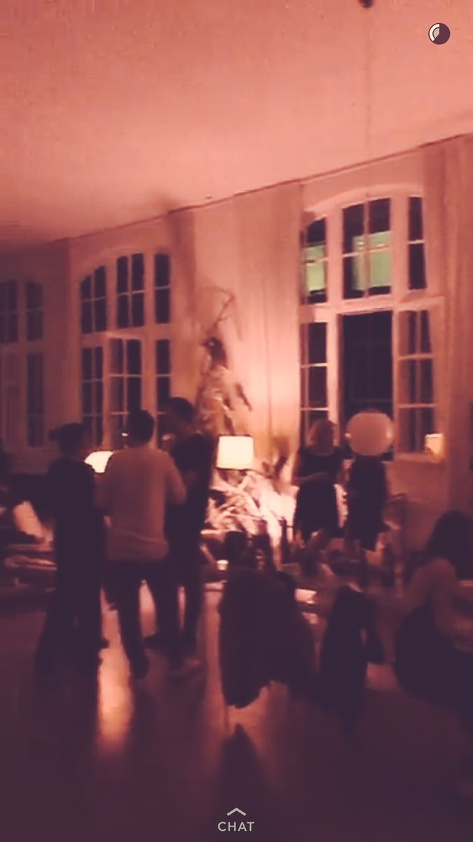 Watching juanbuis' Snapchat story from last night's party at Boris