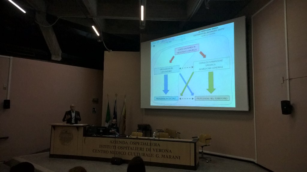 SISMnazionale's tweet photo. Gianluca Marini e il contributo del @MovimentoGiotto alla formazione in medicina generale.
#giotto2016 #congresso https://t.co/1n0wlI1KyO