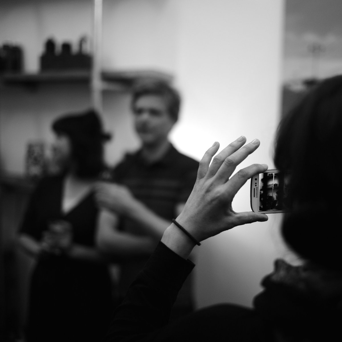 <a href="/PlayDeadStudio/">Play Dead</a> <a href="/howardhurd/">Howard Hurd</a> good times at Charlotte Brisland's show, here's a quick image of the reluctant artist