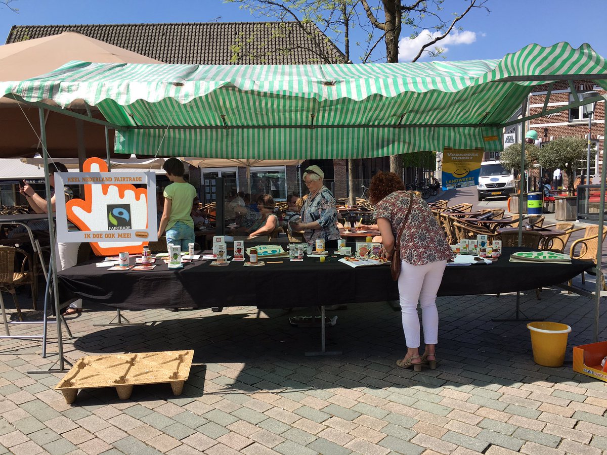 YJeuken's tweet photo. Venray viert de verlenging van de titel 'Fairtrade gemeente'!! https://t.co/odKY5q88Mv