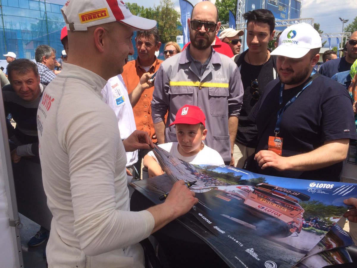 FIAERC's tweet image. Autograph session for @Kajto_pl during this time… #ServiceTime #FIAERC
