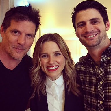 Bom dia! 😄💖 #JamesLafferty #PaulJohansson #SophiaBush