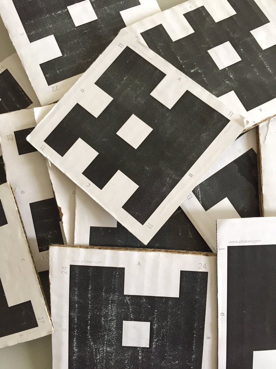 mur_pilar's tweet photo. #flipptools #flipconSpain @plickers para evaluacion inicial y tbien formativa https://t.co/yU91MyUvhi