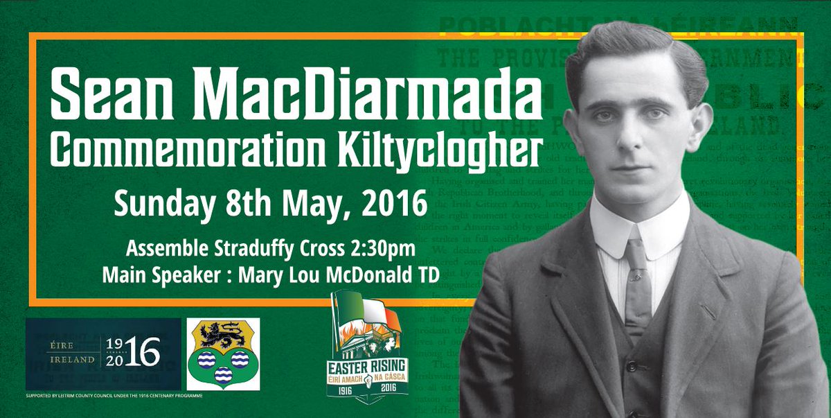 boldfenian's tweet photo. All who recognise the importance of Sean Mac Diarmada 's in the formation of our country. #SLSDWC SF please attend https://t.co/wuuDvPMM6V