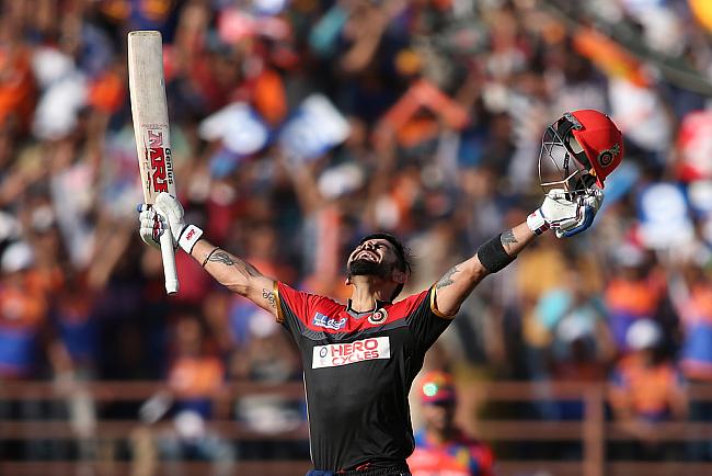 cricbuzz's tweet photo. How would YOU stop Virat Kohli? 
#RCBvRPS #IPL https://t.co/Xj4Ybfco2v