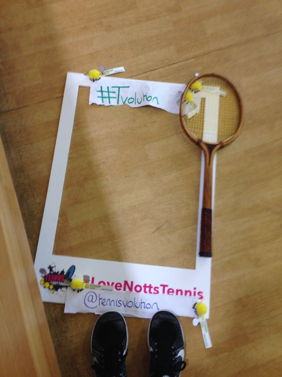 tennisvolution's tweet photo. #Tvolutionselfiechallenge is a go. 36% battery. How many Nottingham businesses/people can I get involved? #Tvolution https://t.co/CreJjgbU0X