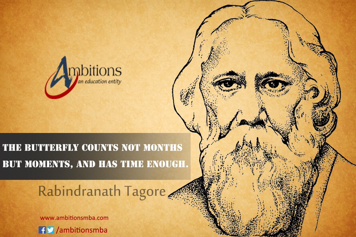 ambitionsmba's tweet photo. Happy Birthday #RabindranathTagore Sir from Team @ambitionsmba He wrote many stories in the period 1891 to 1895 https://t.co/4iMaMeyacx
