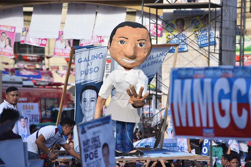 SenGracePOE's tweet photo. Scenes from our Gobyernong may Puso Miting de Avance #Love4POE https://t.co/TdslQD9hsS